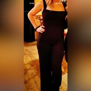 Lulus Enticing Endeavors Black Jumpsuit